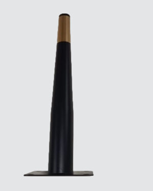 KULFI LEG 16 INCH BLACK+GOLD_(40 PCS)
