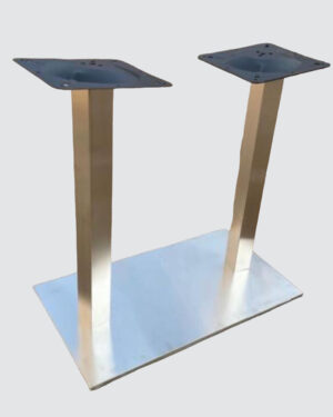 Table Stand Double Pillar Square (S.S)