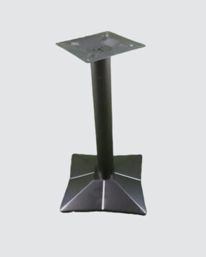 TABLE SINGLE PILAR STAND (BLACK)