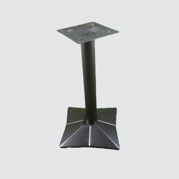 TABLE SINGLE PILAR STAND (BLACK)