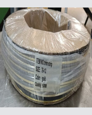 PIPE BEEDING 6 MM GOLD (100 MTR