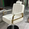 Modern Gold Hydraulic Swivel Beauty Hairdressing Chair