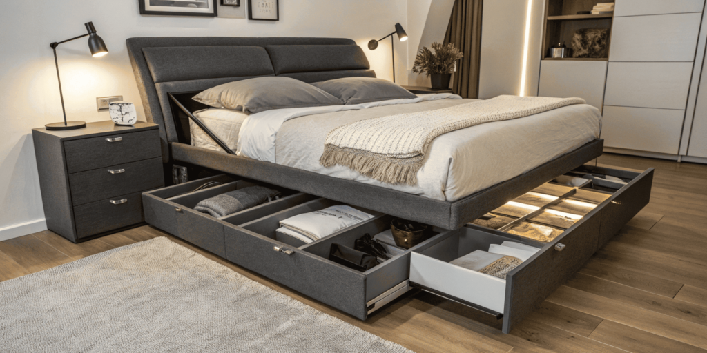 Smart Storage Bed Mechanisms for Urban Homes