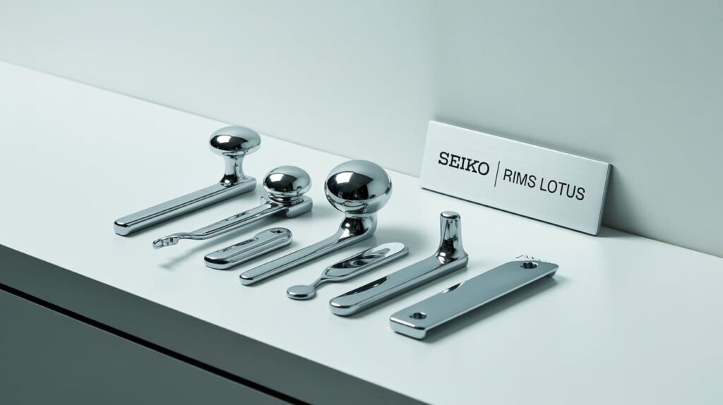 Rust-Free Salon Furniture Hardware by Seiko | RIMS Lotus