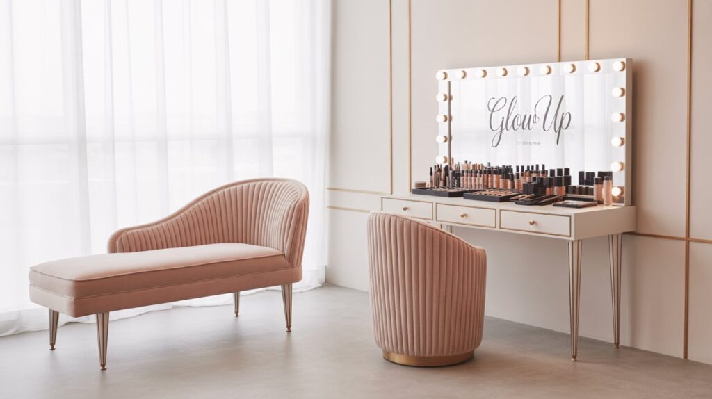 Bridal Makeup Studio Furniture