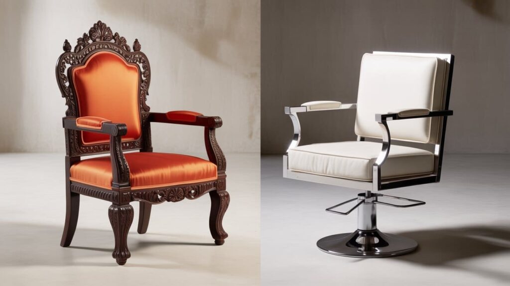 Indian vs Imported Salon Furniture