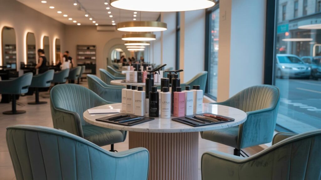 Stylish Salon Setup Case Study Using Lotus Furniture