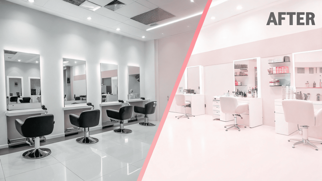 Salon Transformation with RIMS Lotus Equipment