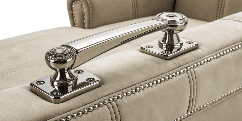Stylish Sofa Armrest Hardware for Designer Interiors