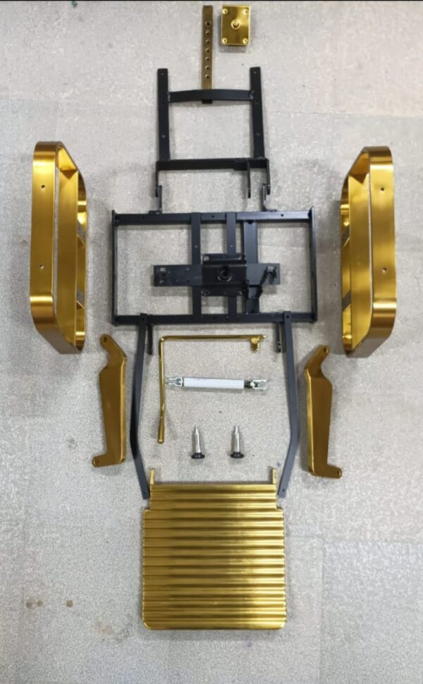 Chair Frame + Gold Handle # H-96 (2066)