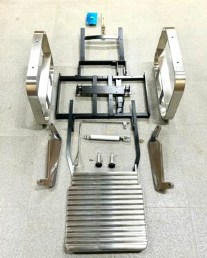 Chair Frame + Silver Handle # H-96 (2066)