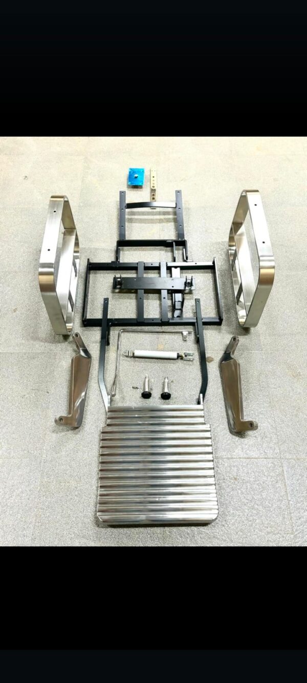 Chair Frame + Silver Handle # H-96 (2066)