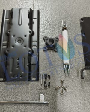 Chair mechanism L-Type(1set5pc)-Black