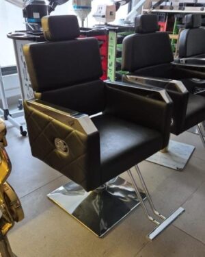 Mayur Handle Chair-Black