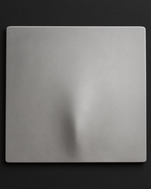 SS Square Plate Silver 450mm