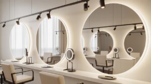 How Lighting & Mirror Placement Impact Beauty Services